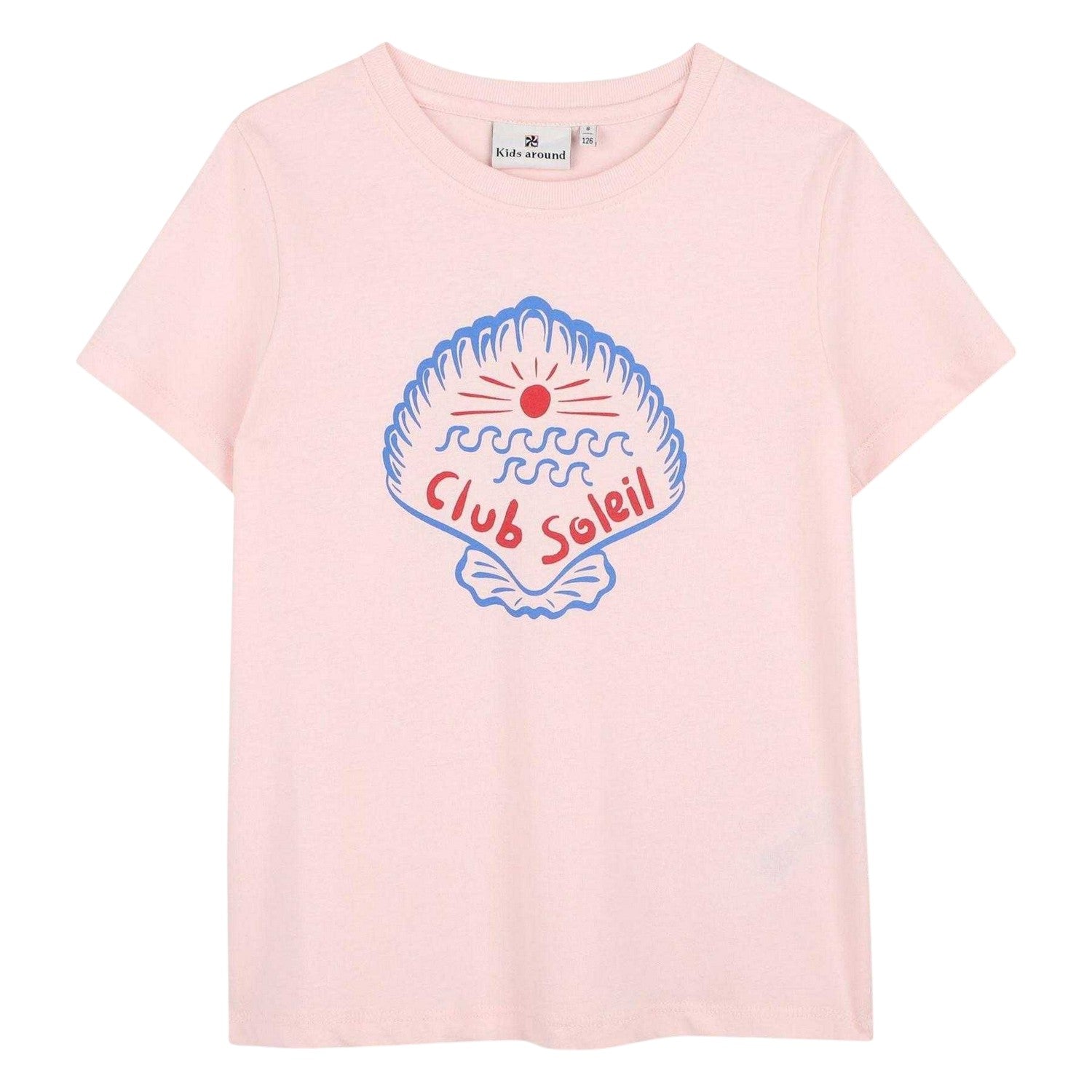 Pink - Front - Kids Around Childrens-Kids Cotton T-Shirt