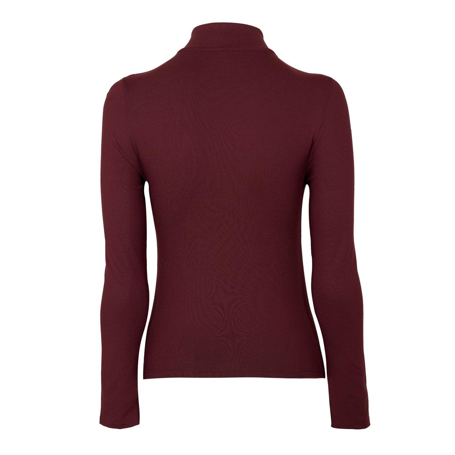 Aubergine - Back - Puma Womens-Ladies Half Zip Fleece Top