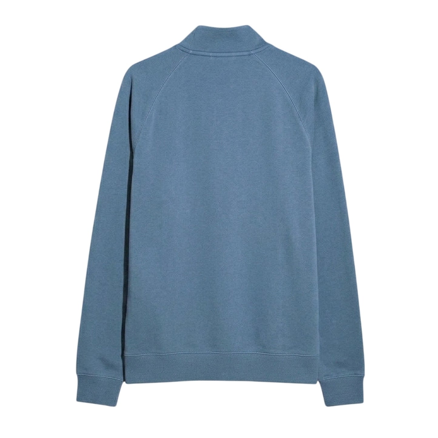 Blue - Back - Farah Mens Quarter Zip Sweatshirt
