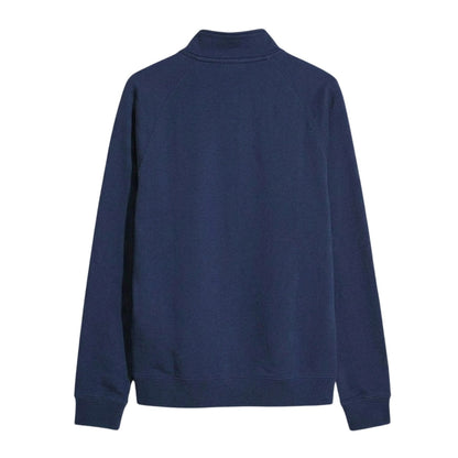 Blue Tide - Back - Farah Mens Quarter Zip Sweatshirt