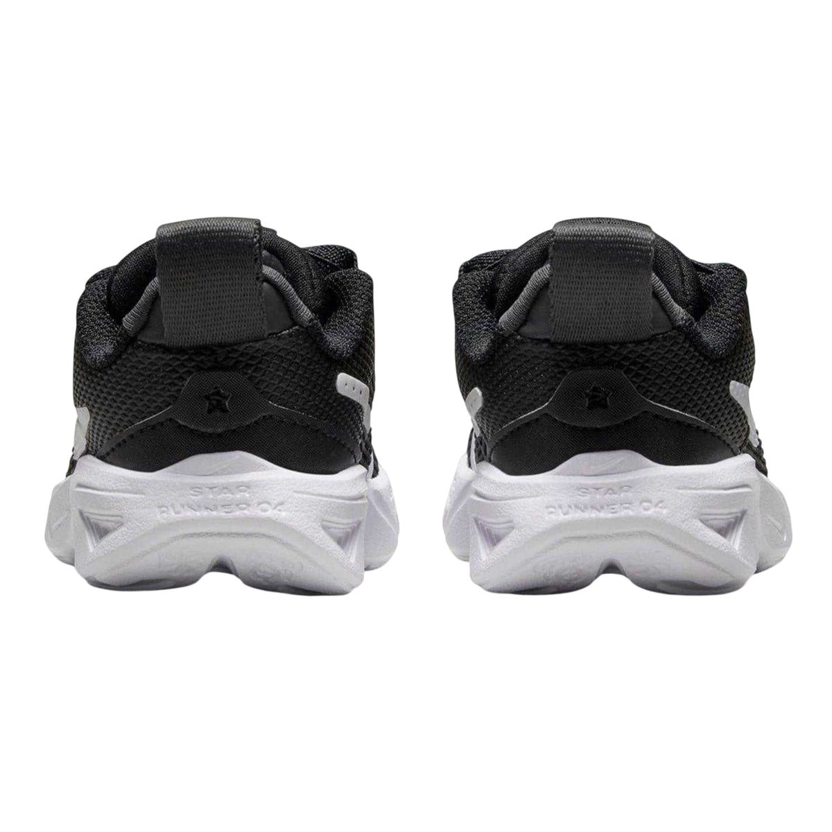 Black-White - Back - Nike Baby Star Runner 4 Shoes