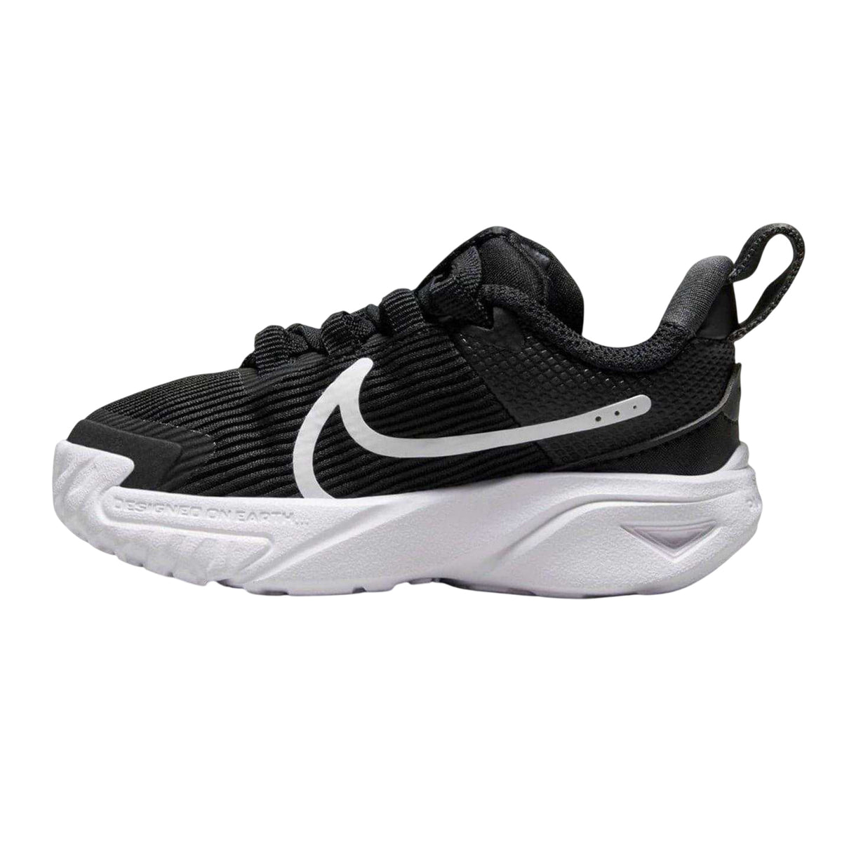Black-White - Side - Nike Baby Star Runner 4 Shoes