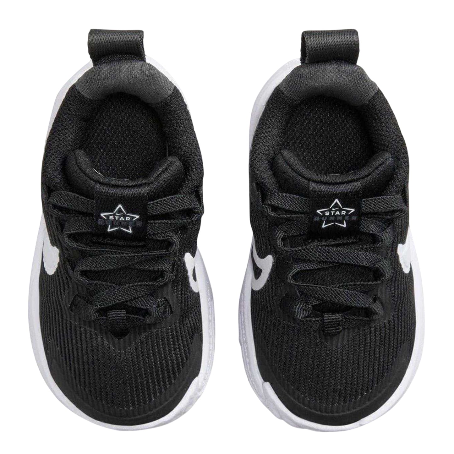 Black-White - Lifestyle - Nike Baby Star Runner 4 Shoes