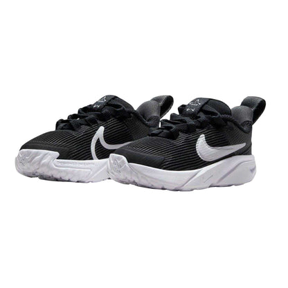 Black-White - Pack Shot - Nike Baby Star Runner 4 Shoes