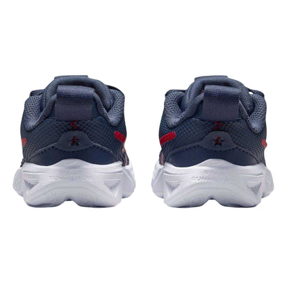 Navy-Red - Back - Nike Baby Star Runner 4 Shoes