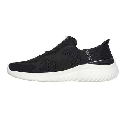 Black - Back - Skechers Mens Bounder 2.0 Emerged Slip-In Trainers