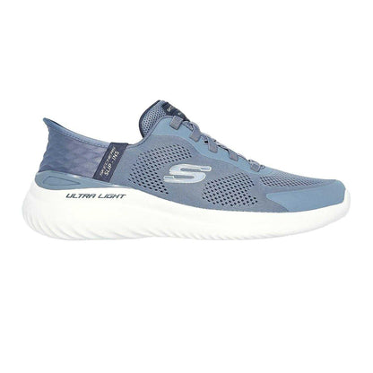 Slate - Front - Skechers Mens Bounder 2.0 Emerged Slip-In Trainers