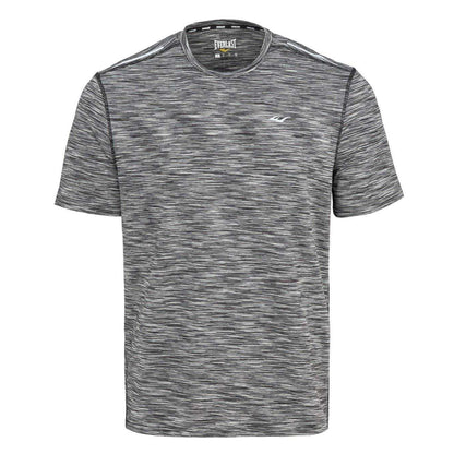 Black-Grey - Front - Everlast Mens Flexible T-Shirt