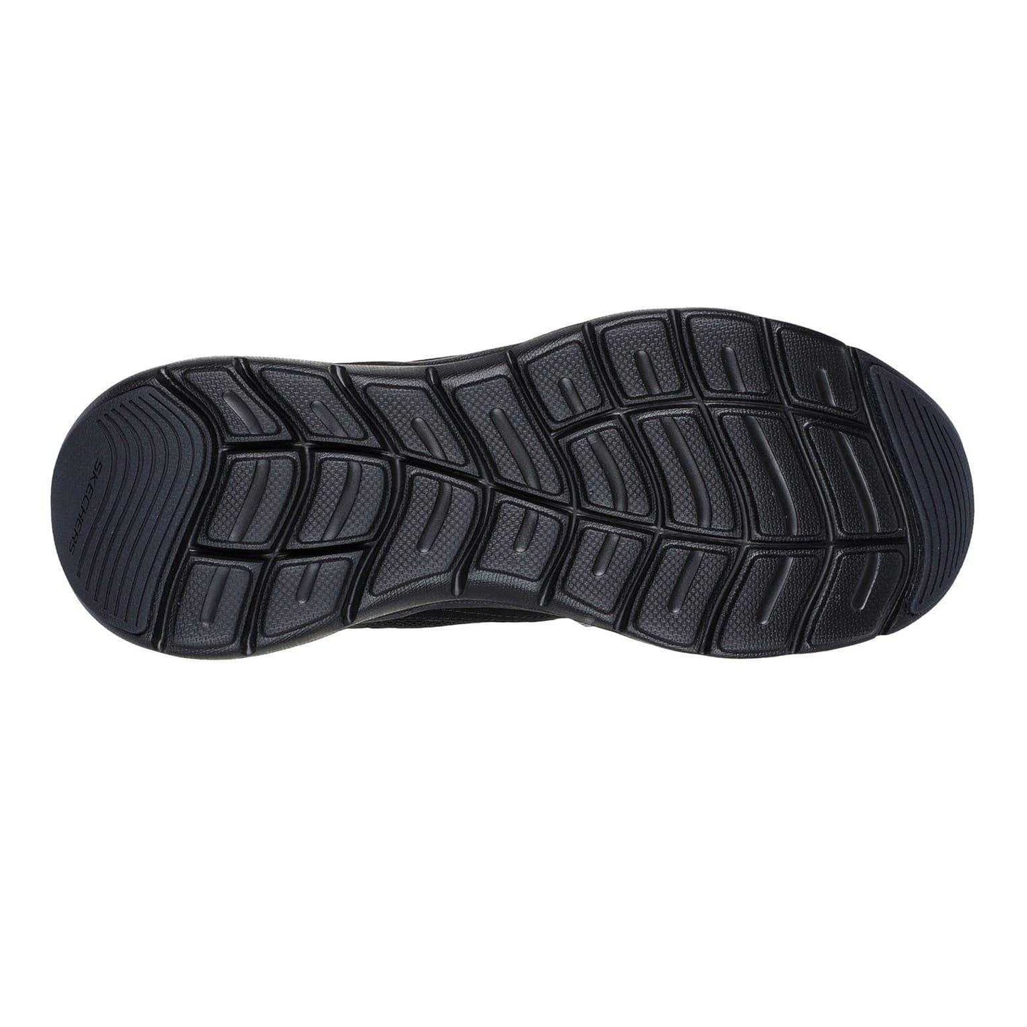 Triple Black - Lifestyle - Skechers Mens Flex Advantage 5.0 Mesh Trainers