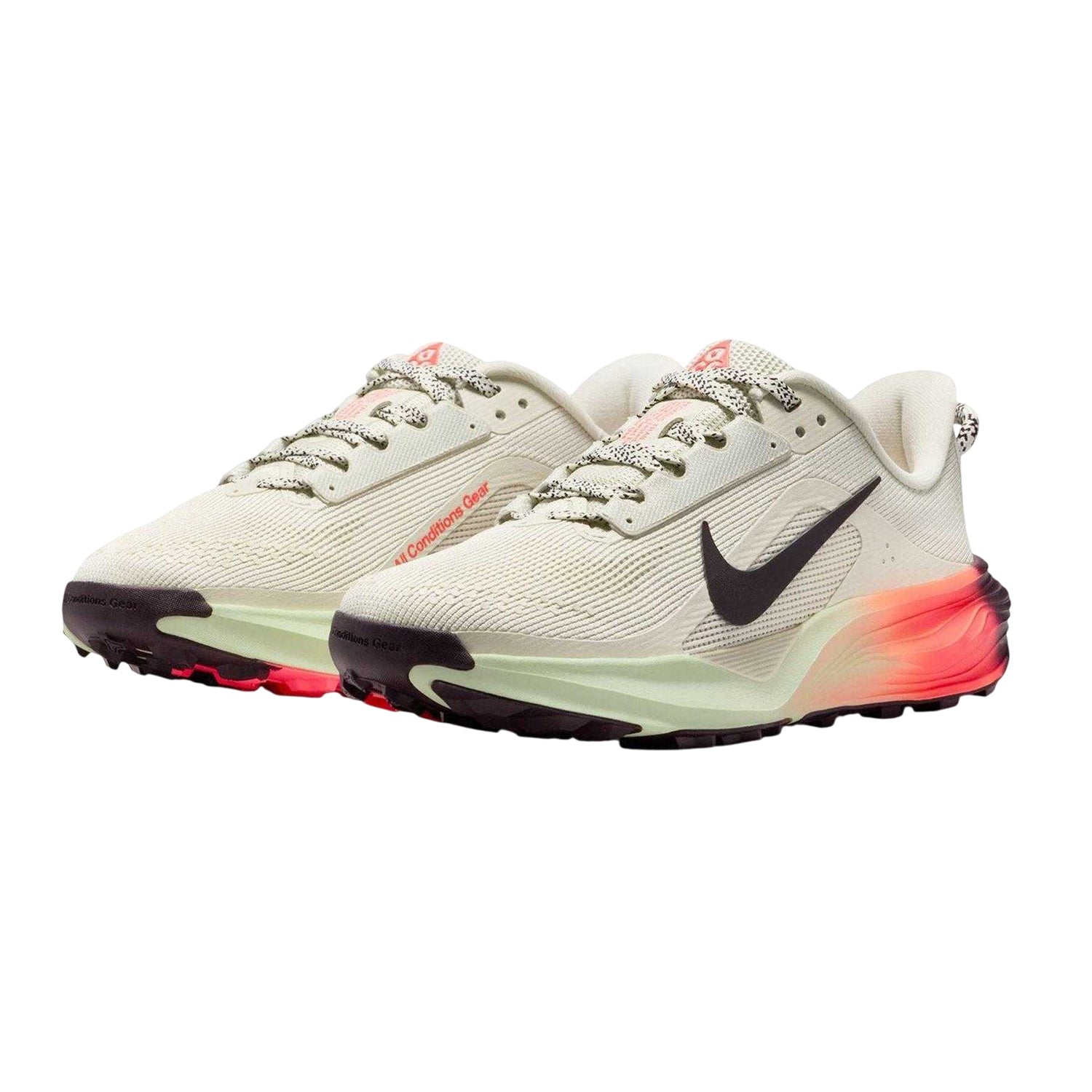 Sea Glass-Burgundy - Pack Shot - Nike Childrens-Kids Running Shoes