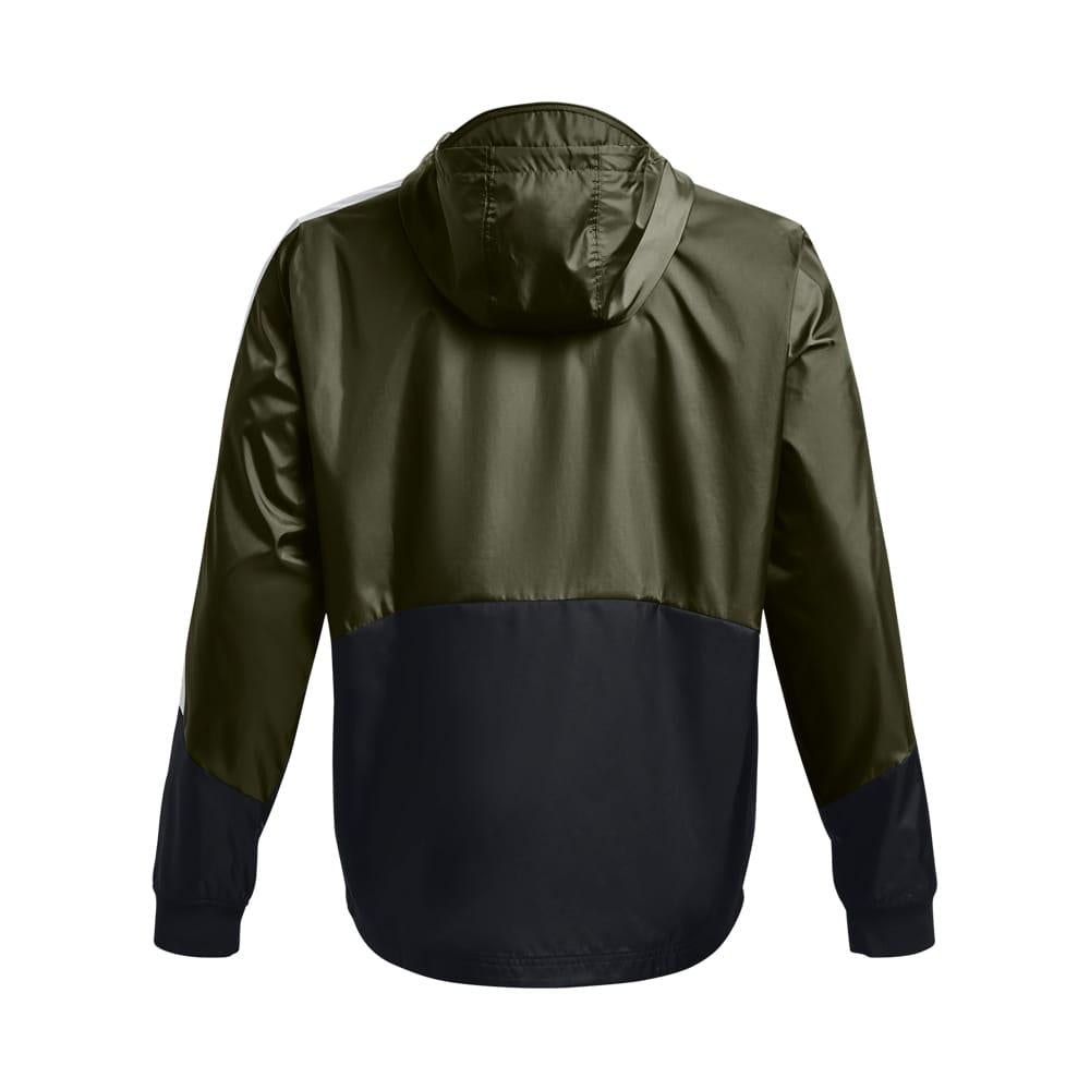 Green - Back - Under Armour Mens Legacy Windbreaker