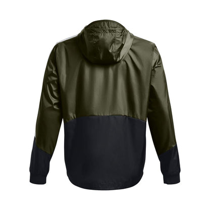 Green - Back - Under Armour Mens Legacy Windbreaker