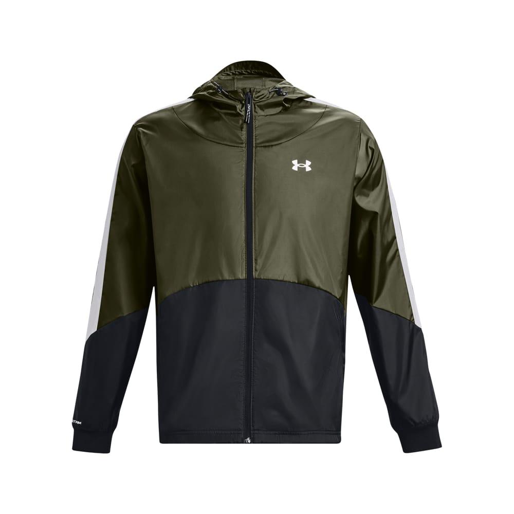 Green - Front - Under Armour Mens Legacy Windbreaker
