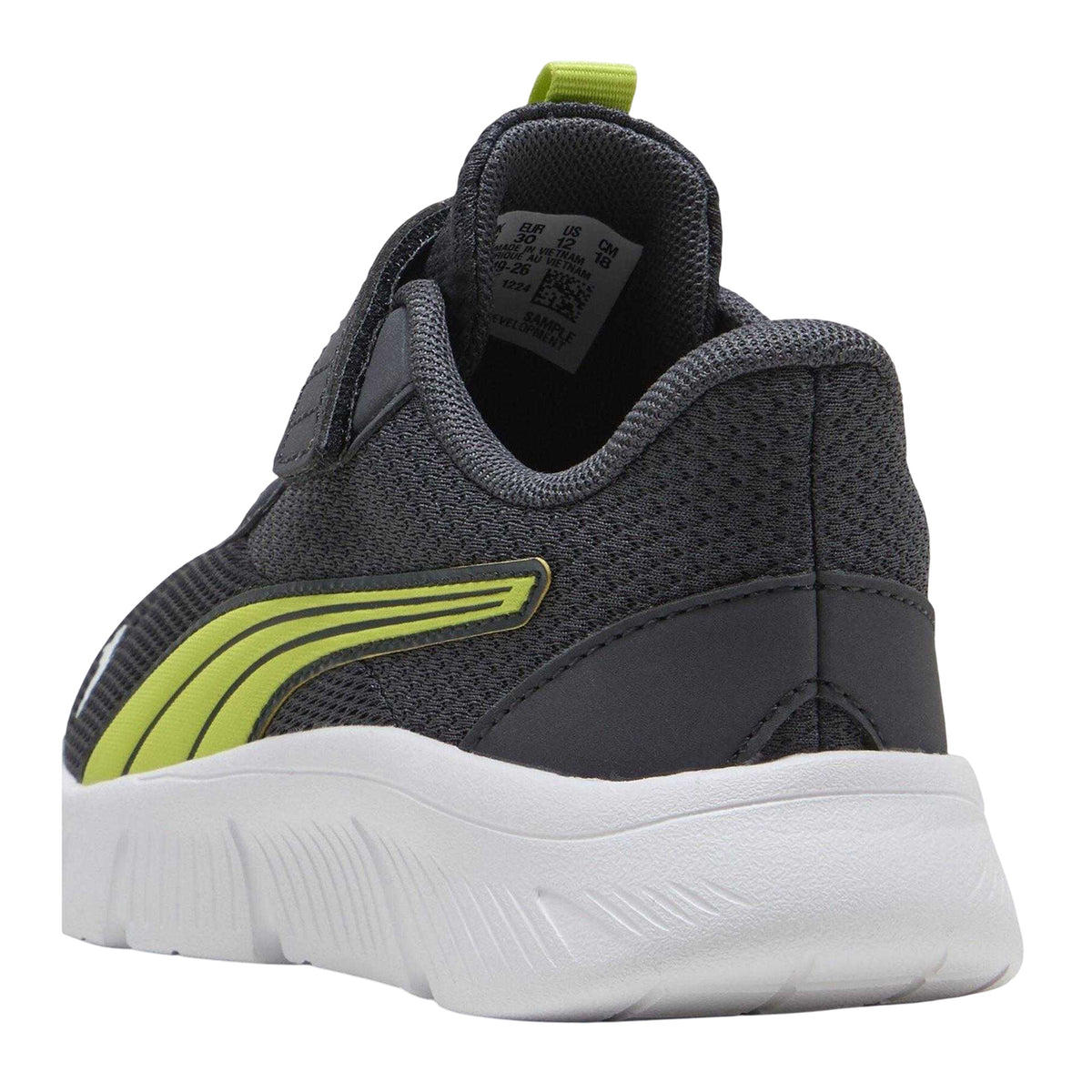 Grey-Volt - Back - Puma Childrens-Kids FlexFocus Trainers