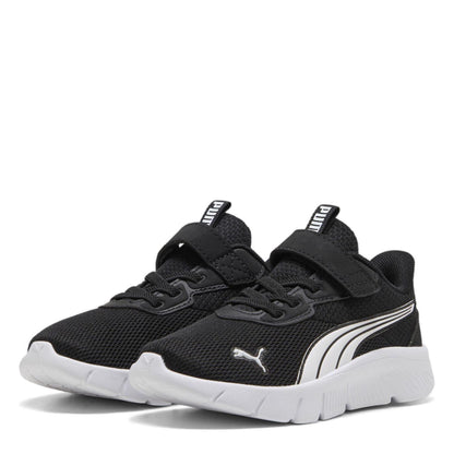 Black-White - Front - Puma Childrens-Kids FlexFocus Trainers