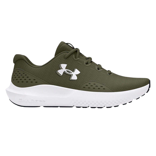 Marine OD Green - Front - Under Armour Mens Surge 4 Shoes