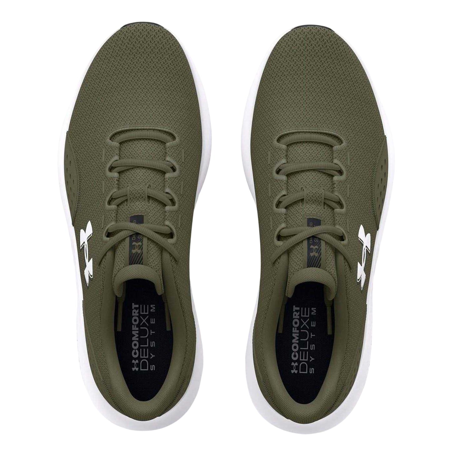 Marine OD Green - Side - Under Armour Mens Surge 4 Shoes