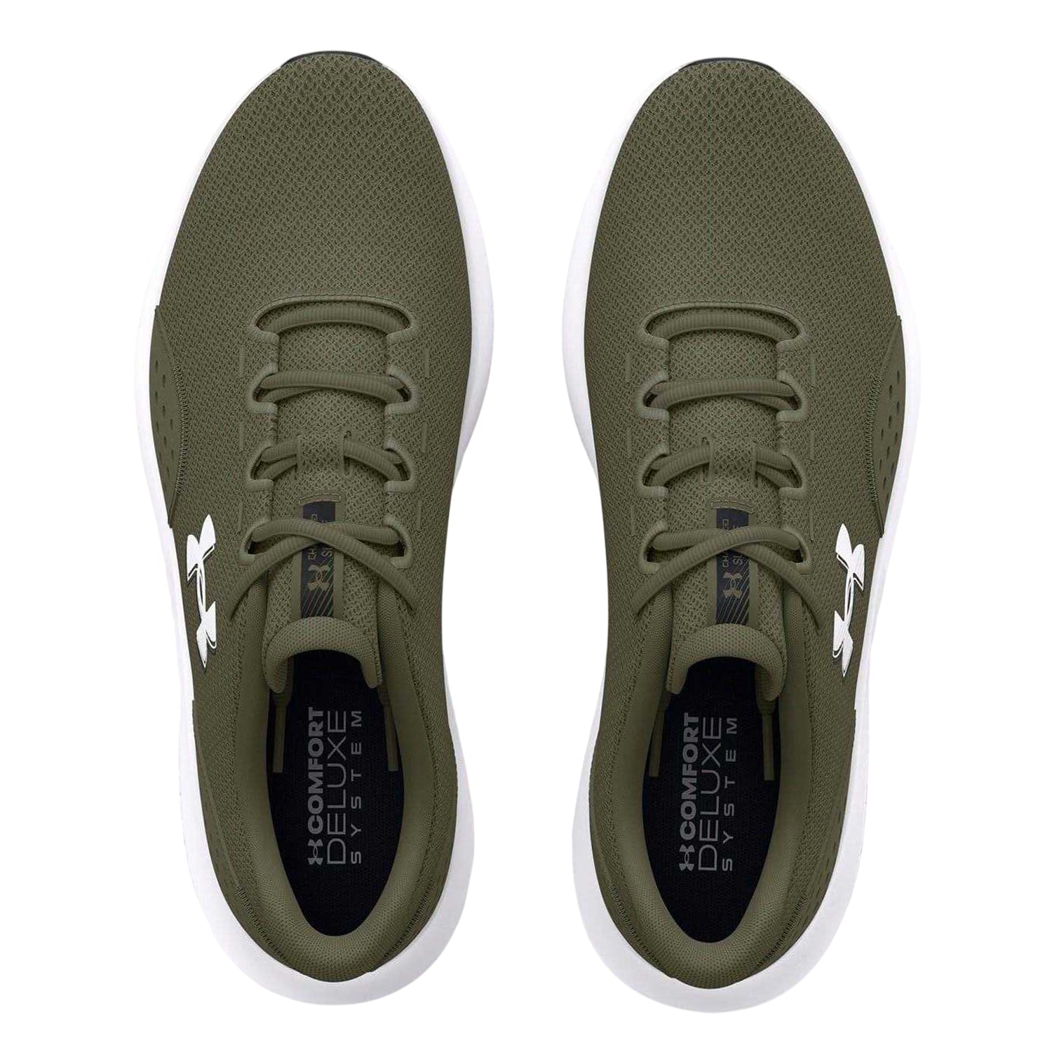 Marine OD Green - Side - Under Armour Mens Surge 4 Shoes