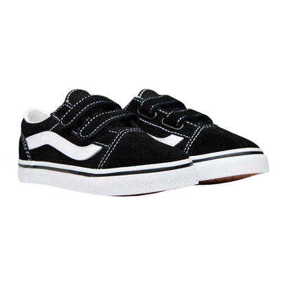 Black-White - Lifestyle - Vans Baby Old Skool Trainers