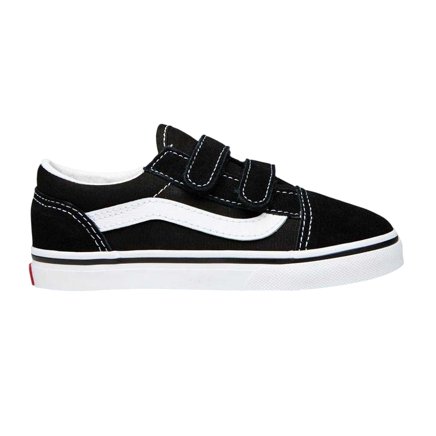 Black-White - Front - Vans Baby Old Skool Trainers