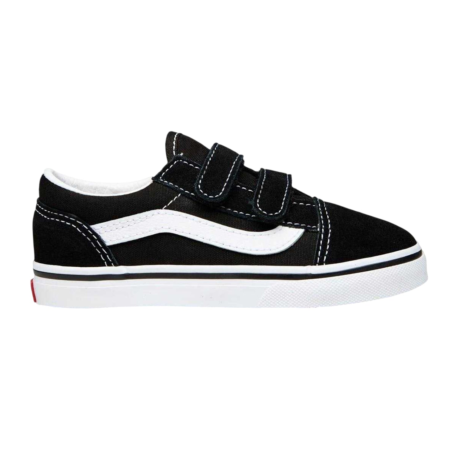 Black-White - Front - Vans Baby Old Skool Trainers