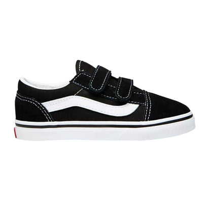 Black-White - Front - Vans Baby Old Skool Trainers