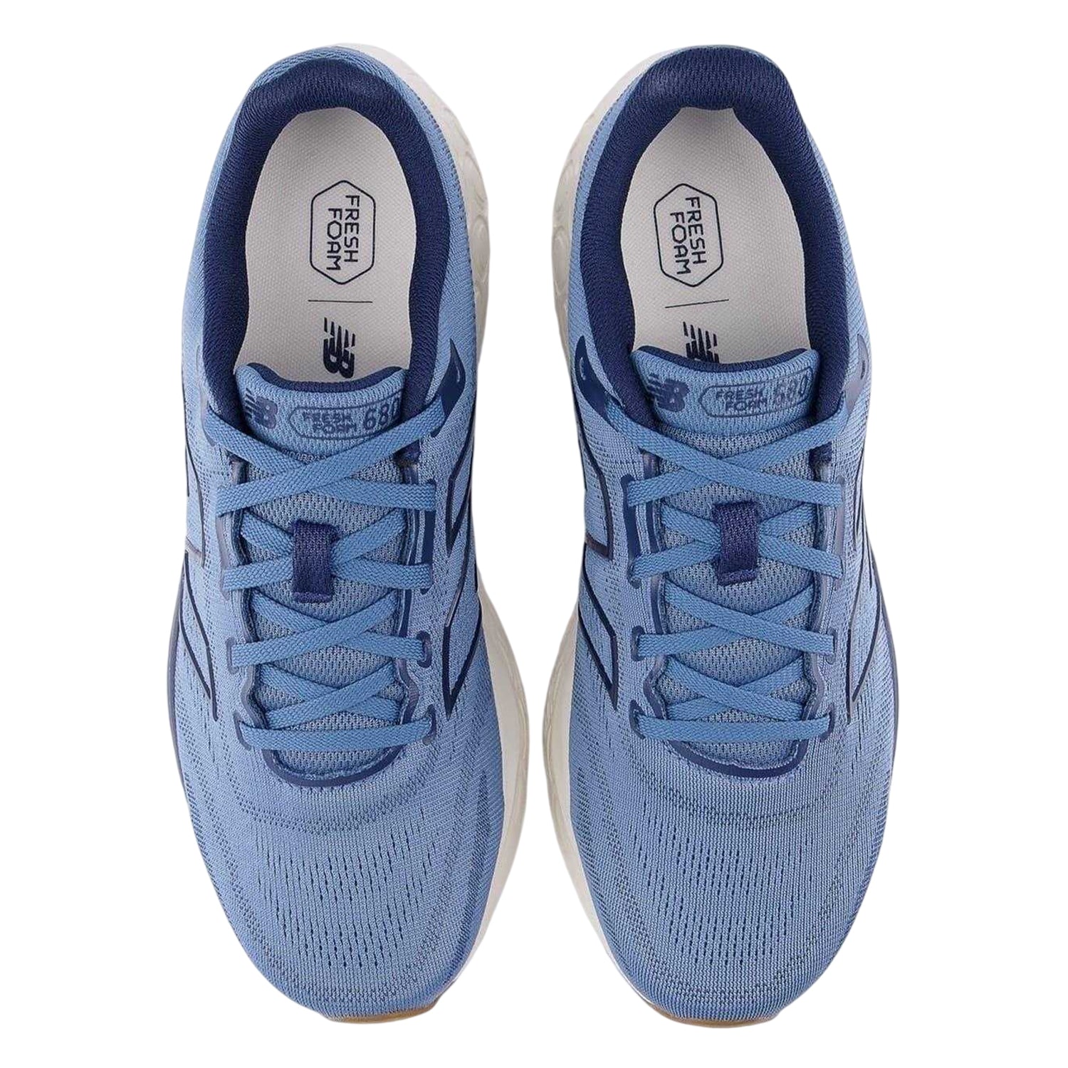 Shoreline Blue - Side - New Balance Mens 680 V8 Trainers