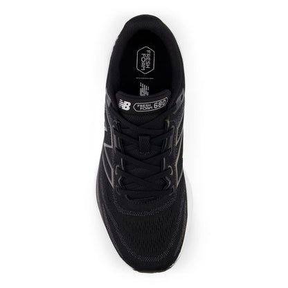 Black - Back - New Balance Mens 680 V8 Trainers