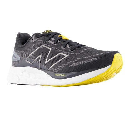 Black-Grey - Pack Shot - New Balance Mens 680 V8 Trainers