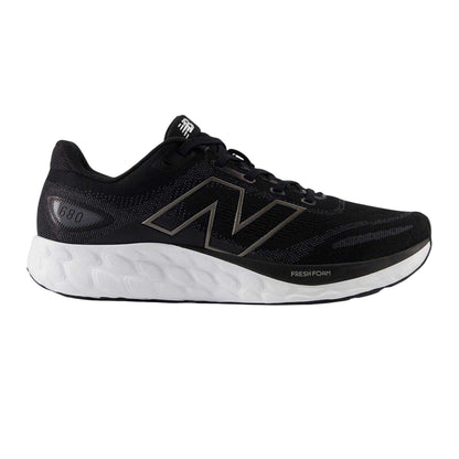 Black-White - Front - New Balance Mens 680 V8 Trainers