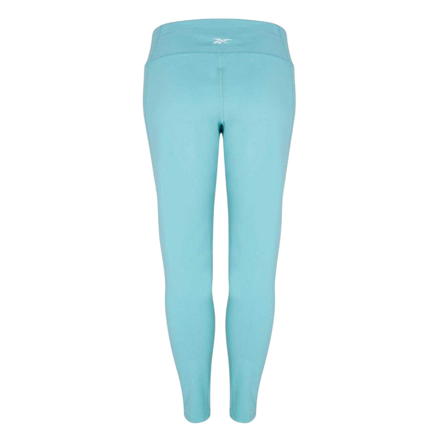 Blue - Back - Reebok Womens-Ladies Skinny Running Leggings
