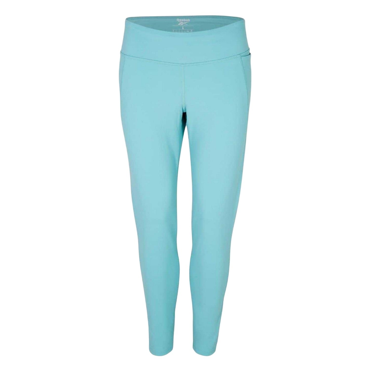 Blue - Front - Reebok Womens-Ladies Skinny Running Leggings