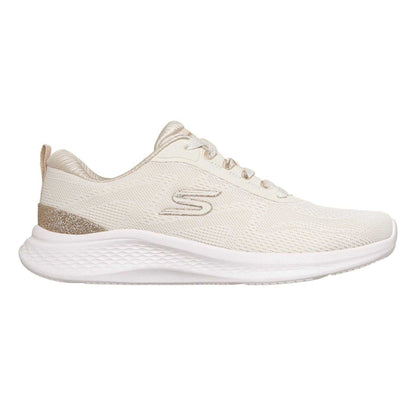 Natural Gold - Front - Skechers Womens-Ladies Sketch-Lite Pro 2.0 Glitter Trainers