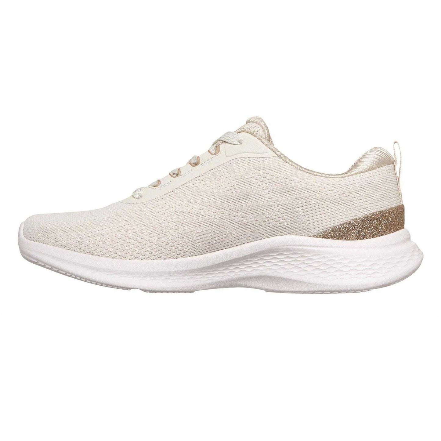 Natural Gold - Back - Skechers Womens-Ladies Sketch-Lite Pro 2.0 Glitter Trainers