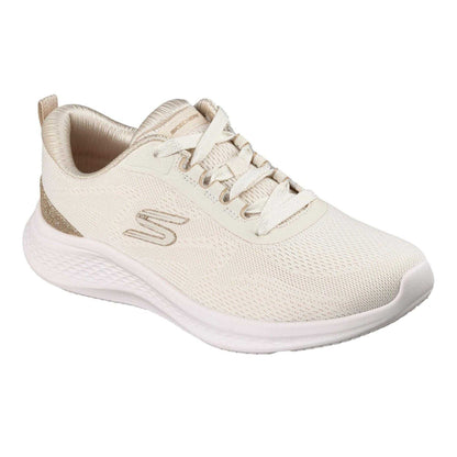 Natural Gold - Pack Shot - Skechers Womens-Ladies Sketch-Lite Pro 2.0 Glitter Trainers