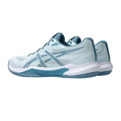 Cool Grey-Blue - Back - Asics Mens Gel Tactic 13 Handball Trainers