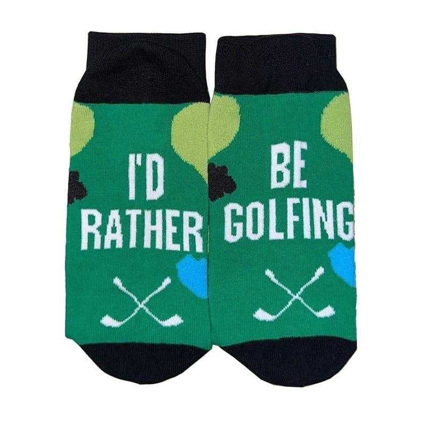 Multicoloured - Side - Star Mens Cotton Blend Golf Socks