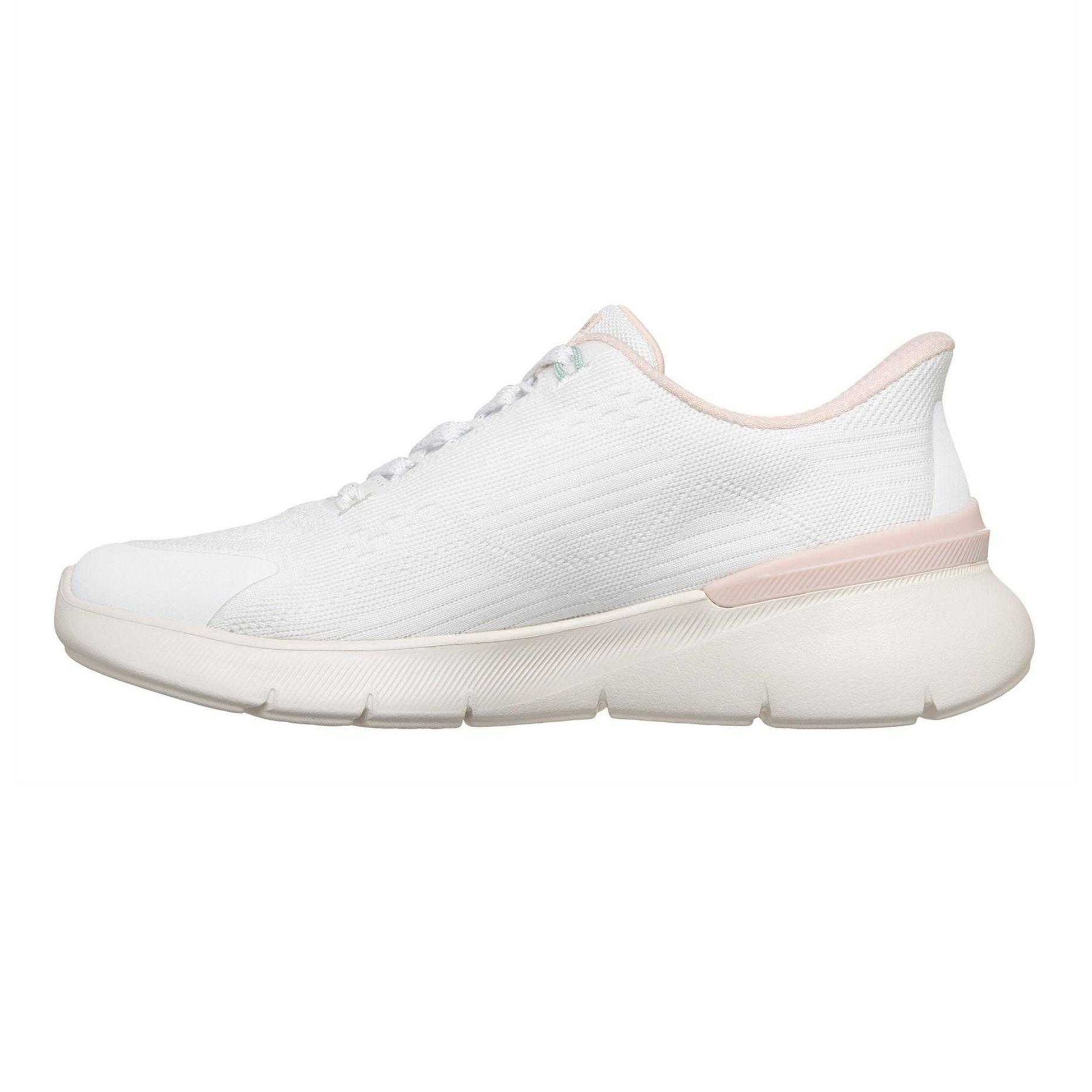 Natural - Back - Skechers Womens-Ladies Skech-Air Dynamight Low Trainers