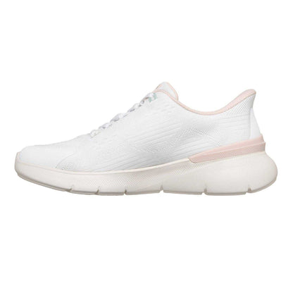 Natural - Back - Skechers Womens-Ladies Skech-Air Dynamight Low Trainers