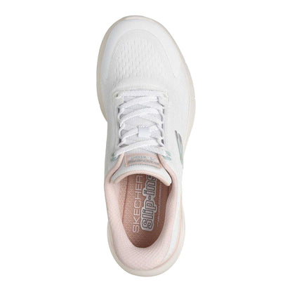 Natural - Side - Skechers Womens-Ladies Skech-Air Dynamight Low Trainers