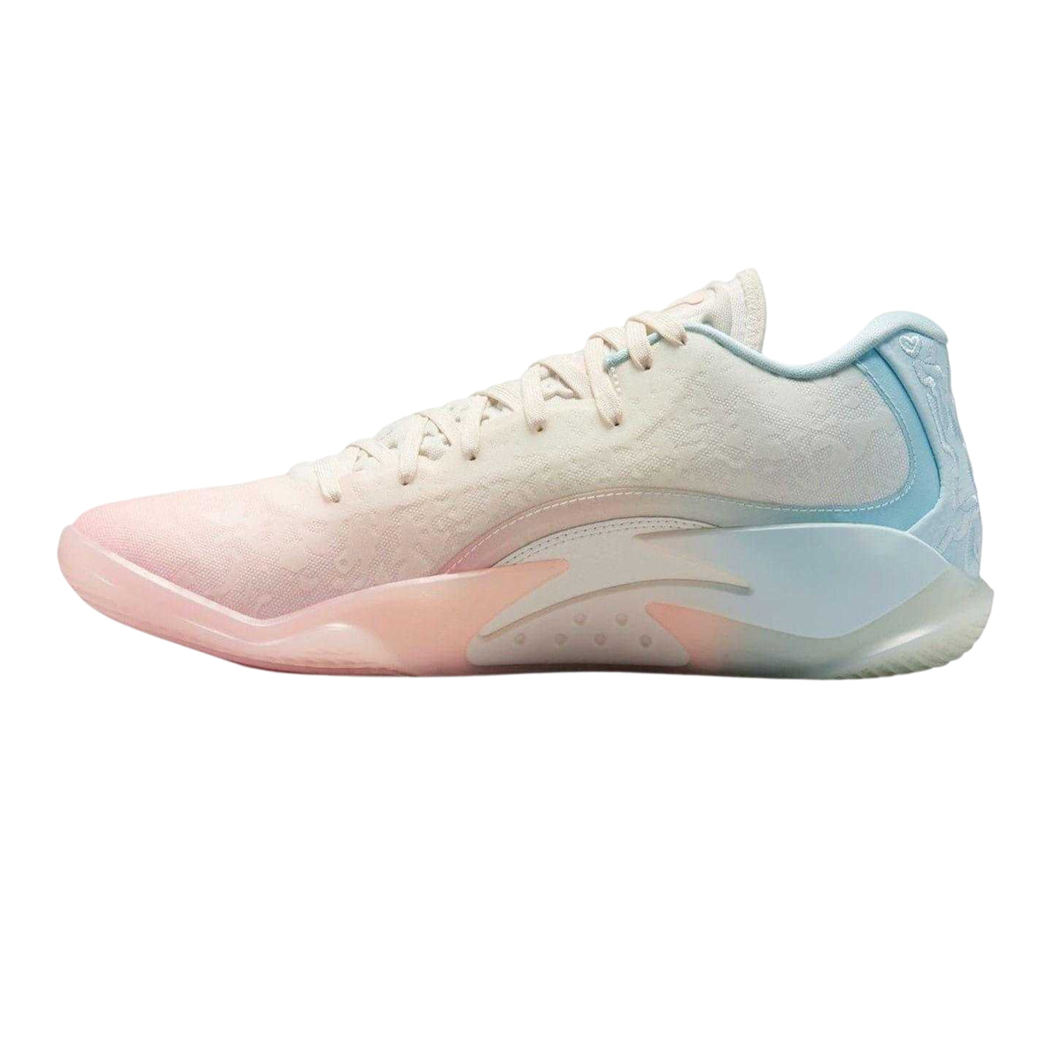 Coral - Side - Nike Mens Air Jordan Zion 3 Basketball Shoes