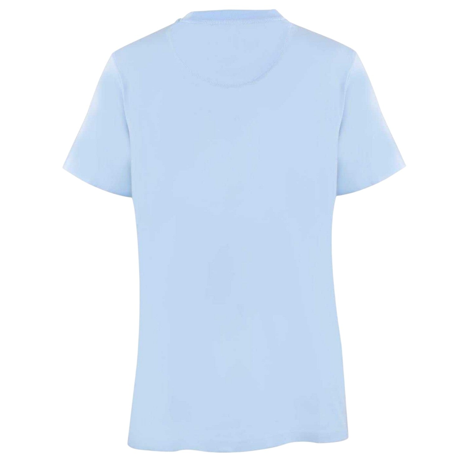 Sky Blue - Back - Pretty Green Mens Swirl Logo T-Shirt