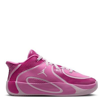 Rose - Front - Nike Childrens-Kids Air Jordan Tatum 4 Basketball Shoes