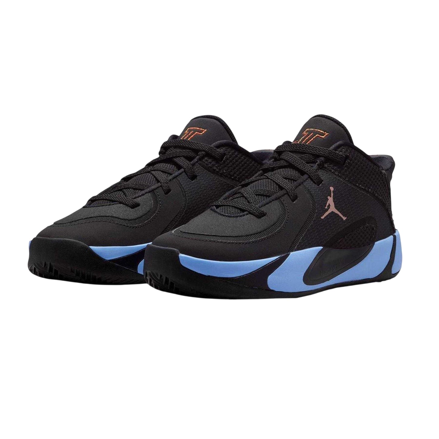 Black-Blue - Pack Shot - Nike Childrens-Kids Air Jordan Tatum 4 Basketball Shoes