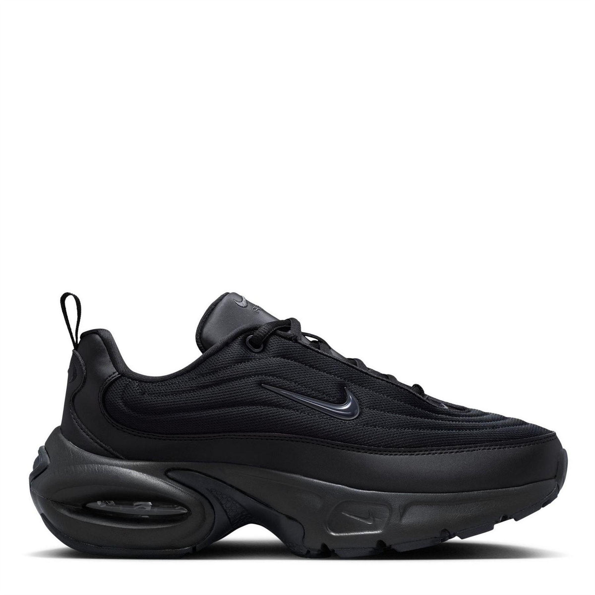 Triple Black - Front - Nike Womens-Ladies Air Max Portal Trainers