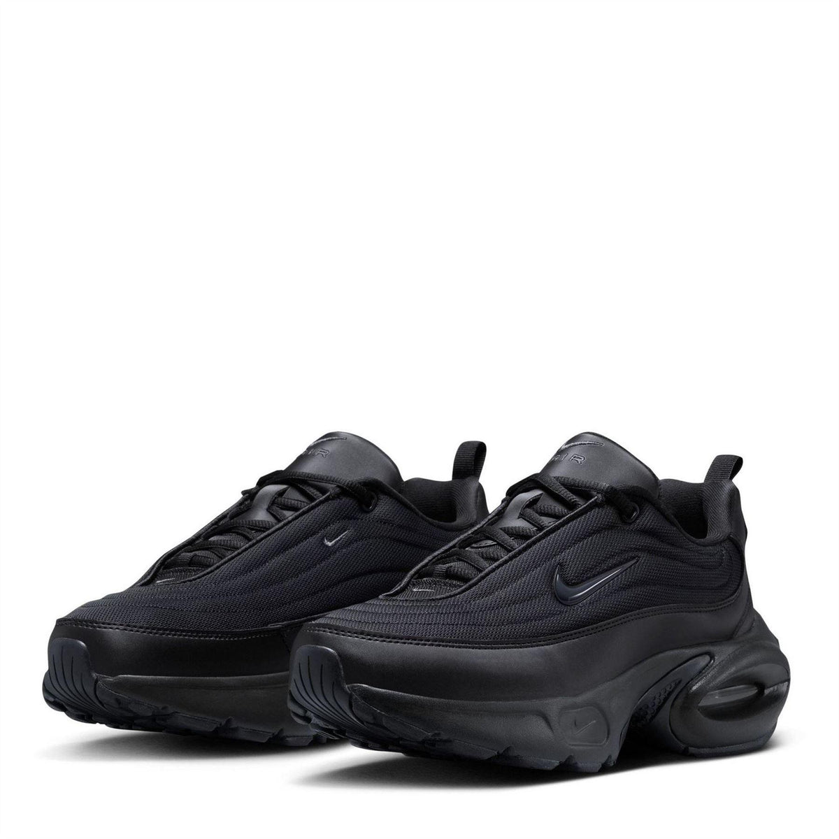 Triple Black - Side - Nike Womens-Ladies Air Max Portal Trainers