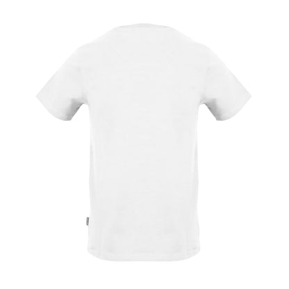White - Back - Aquascutum Mens Box Logo T-Shirt