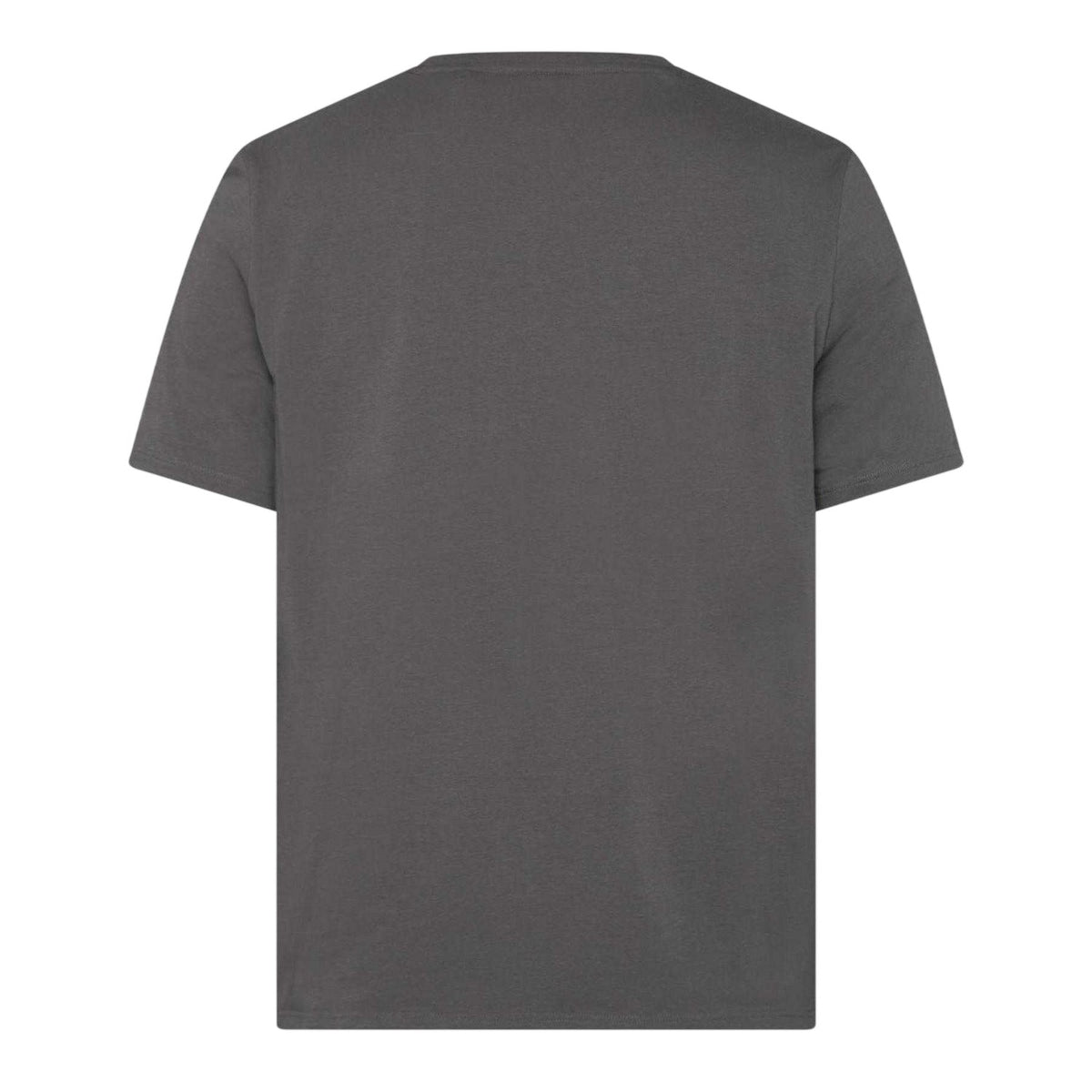 Grey - Back - Boss Mens Logo Stretch T-Shirt
