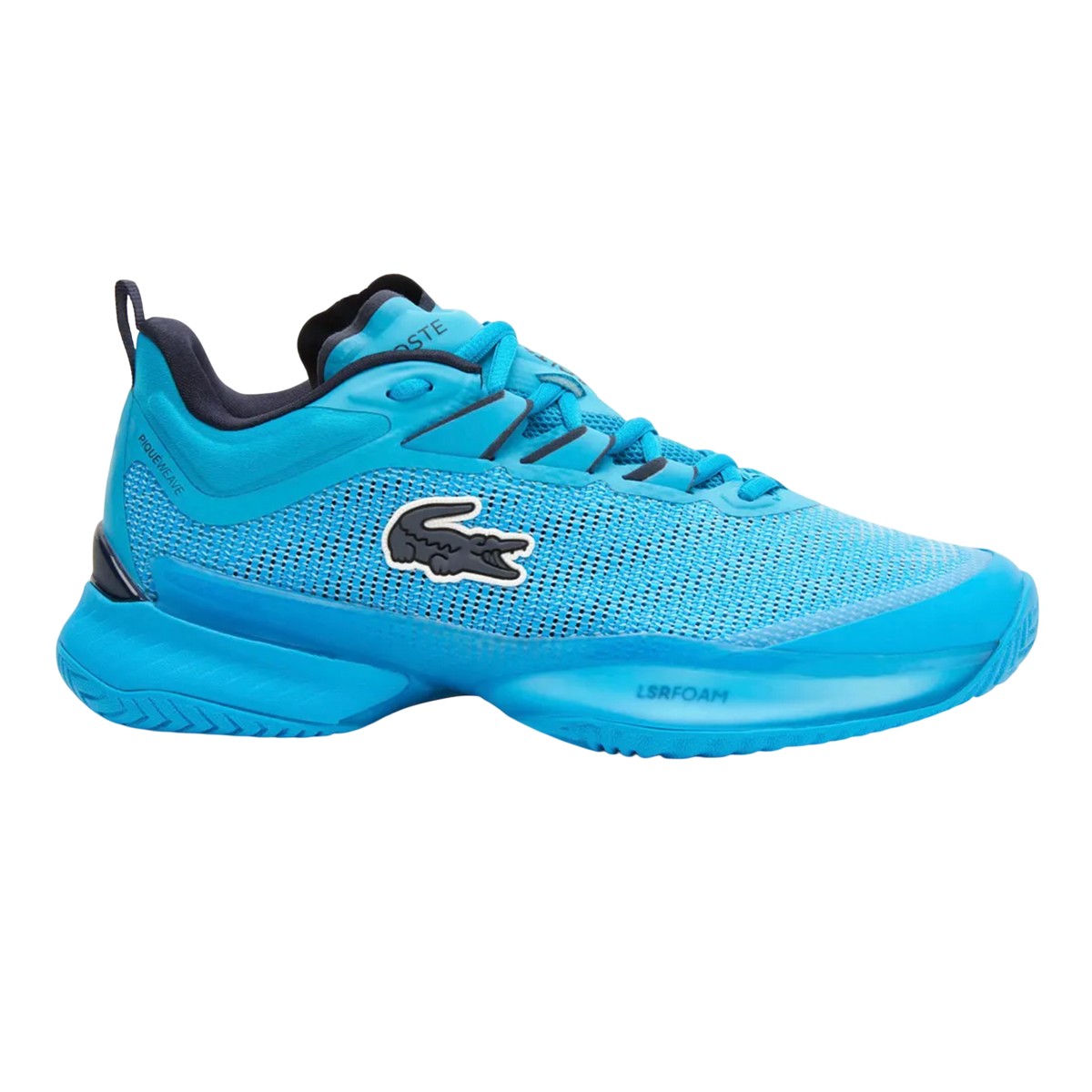 Blue - Side - Lacoste Womens-Ladies AG-LT23 Ultra Trainers