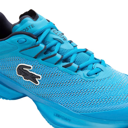 Blue - Close up - Lacoste Womens-Ladies AG-LT23 Ultra Trainers